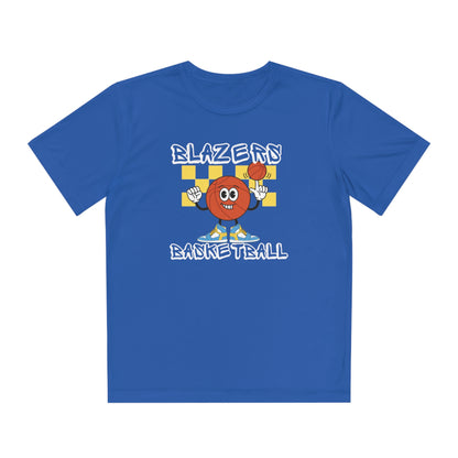 Youth Competitor Tee- BLAZERS BBALL