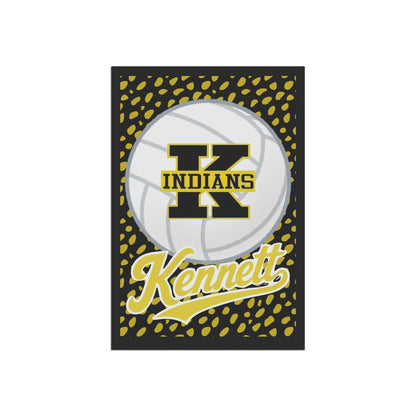 Kennett Indians Volleyball Garden Flag - School Spirit House Banner