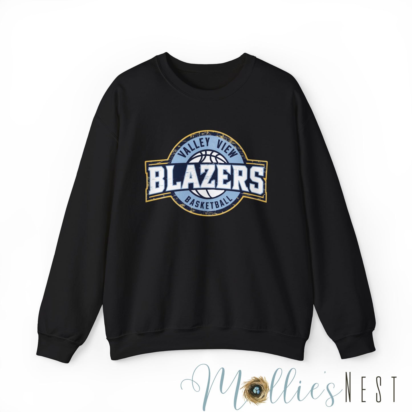 Unisex Heavy Blend™ Crewneck Sweatshirt. Valley View Blazers Basketball