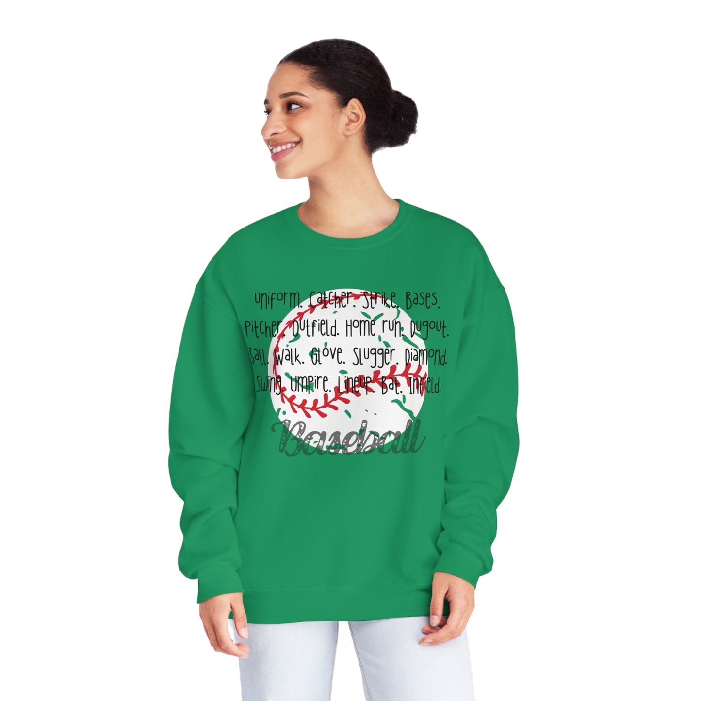 Baseball NuBlend® Crewneck Sweatshirt