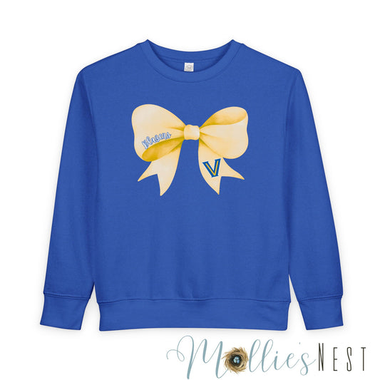TODDLER. Valley View Bow Sweatshirt
