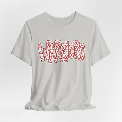 Westside Warriors Leopard Stacked Print T-Shirt - ADULT
