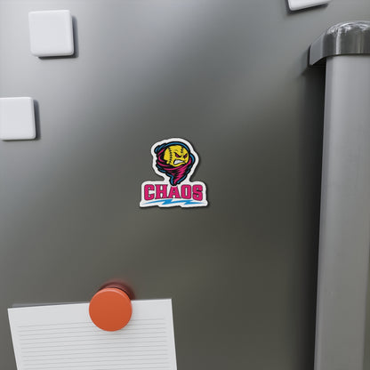 Chaos Softball Logo Magnet — Die-Cut Magnet