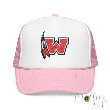 Westside "W"  Embroidered Foam Hat (Multiple Colors)