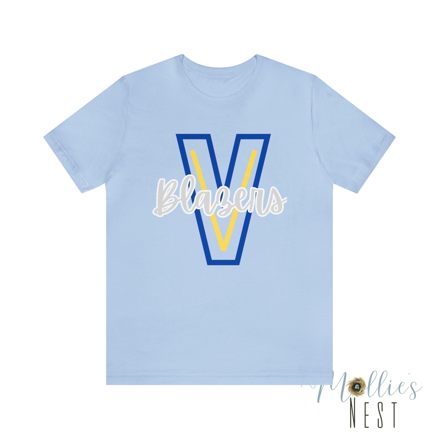 Valley View V Blazers Unisex Jersey Short Sleeve Tee