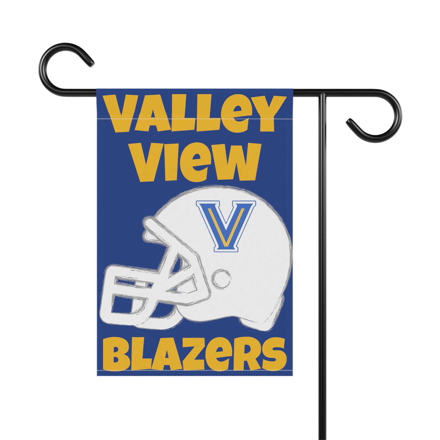 Blazer Blue Football. Garden & House Banner