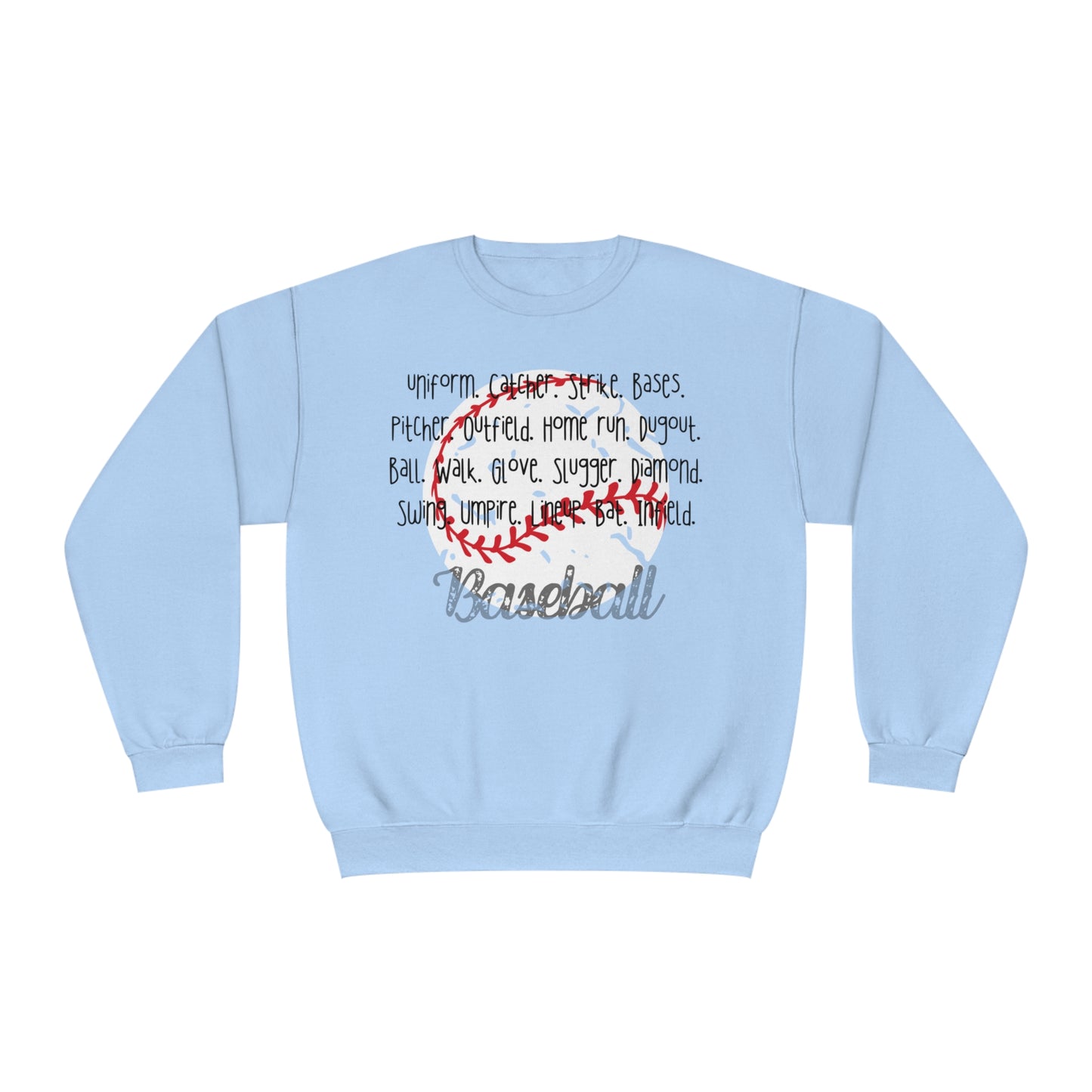 Baseball NuBlend® Crewneck Sweatshirt