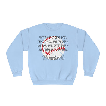Baseball NuBlend® Crewneck Sweatshirt