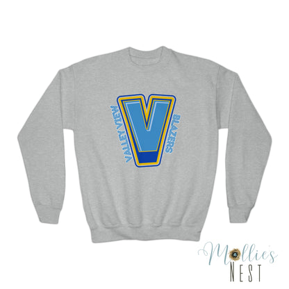 Valley View Youth Crewneck Sweatshirt