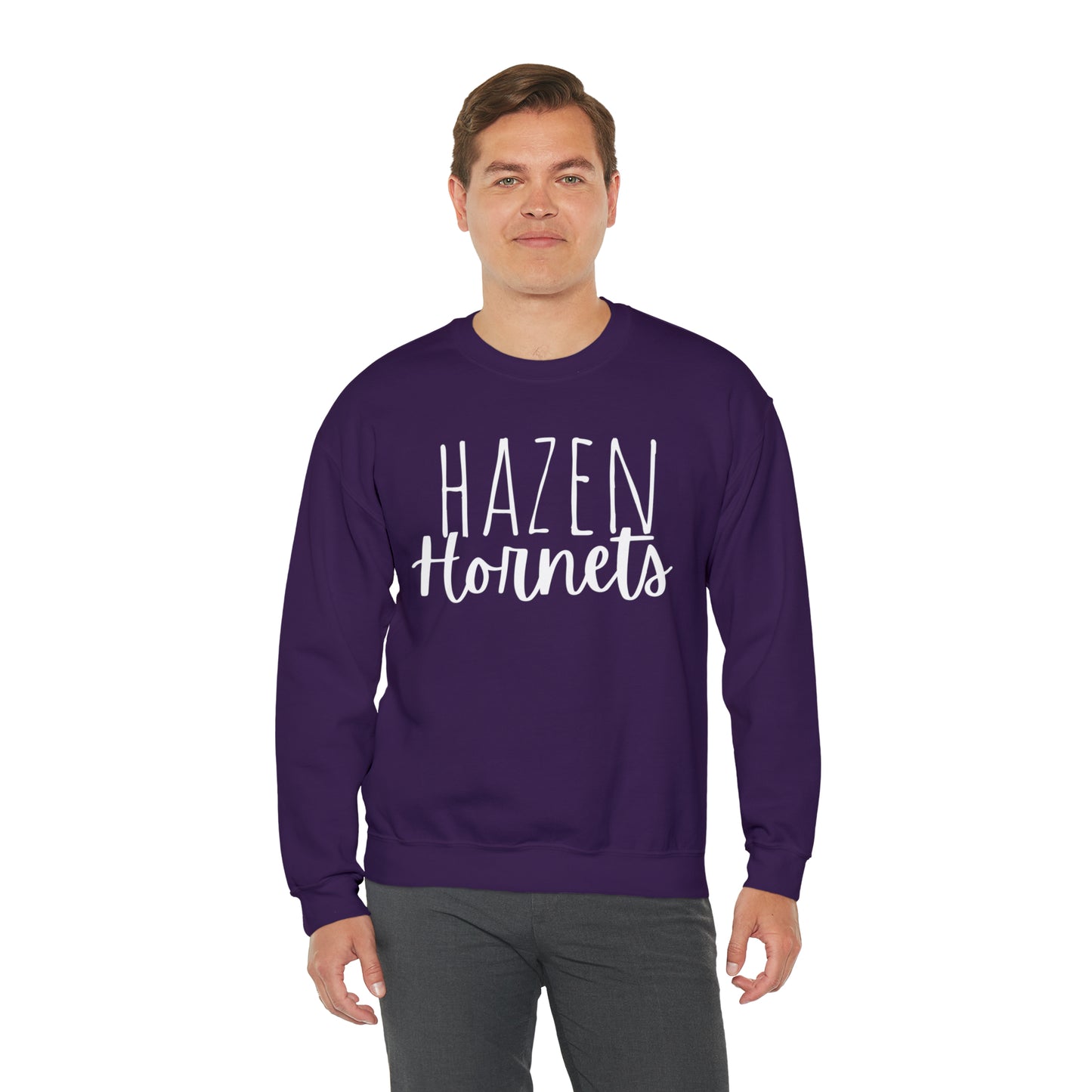 Hazen Hornets Unisex Heavy Blend™ Crewneck Sweatshirt