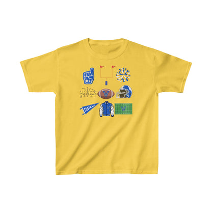 Valley View Football. Kids Heavy Cotton™ Tee