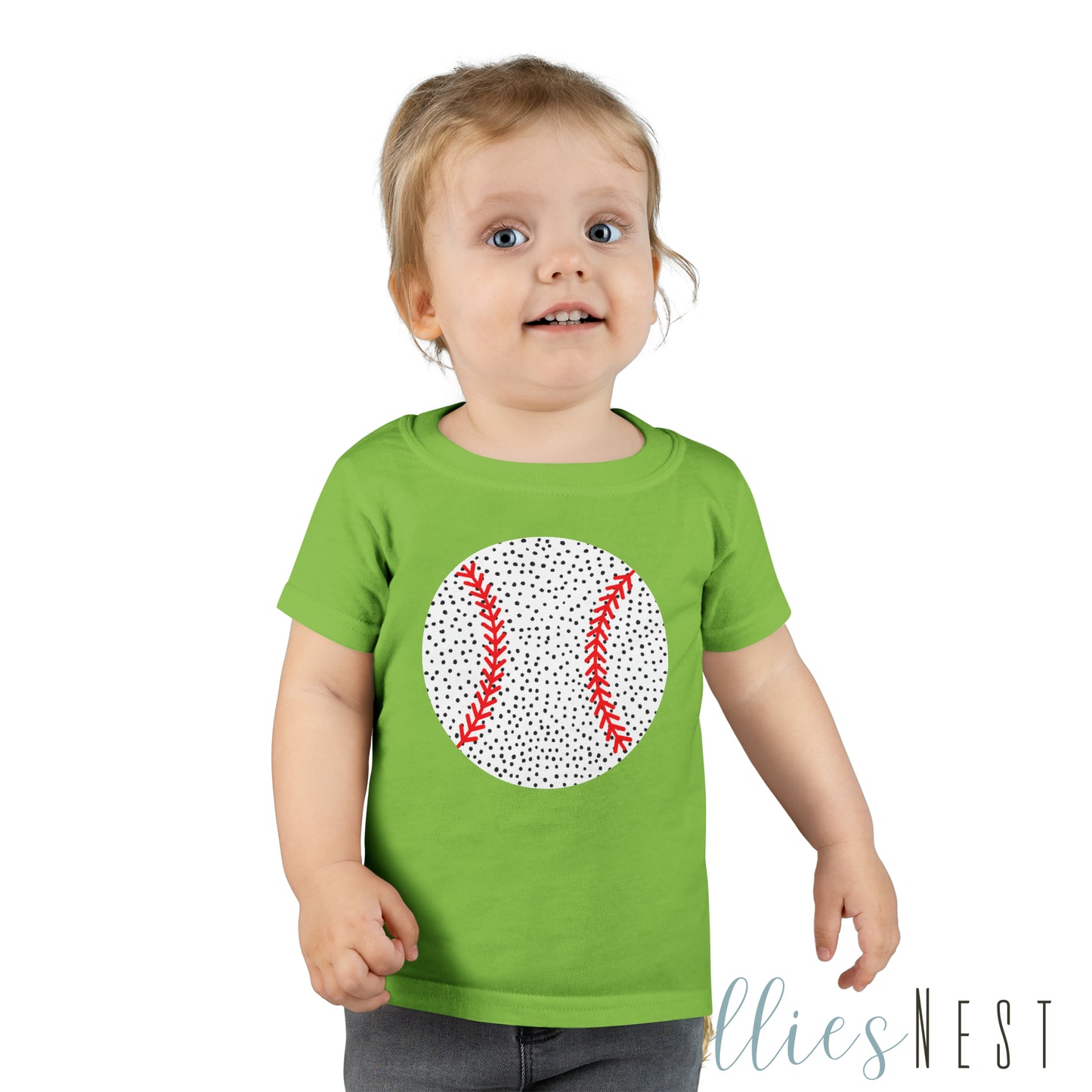 Toddler Spotted Baseball T-shirt