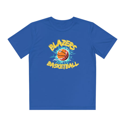 Youth Blazers. Basketball Competitor Tee