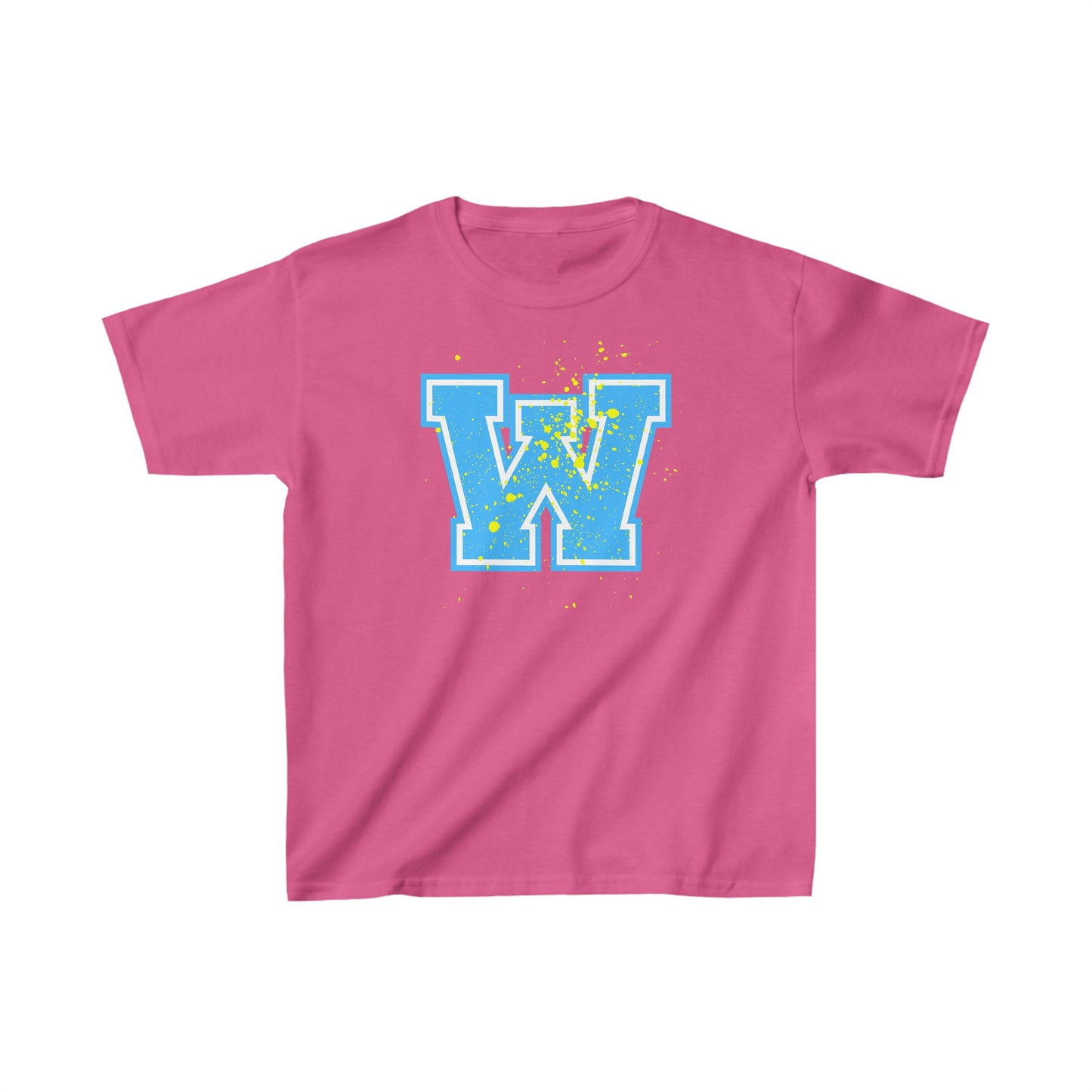 W Splatter. Kids Heavy Cotton™ Tee