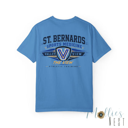 St. Bernards Sports Medicine T-Shirt. Comfort Colors