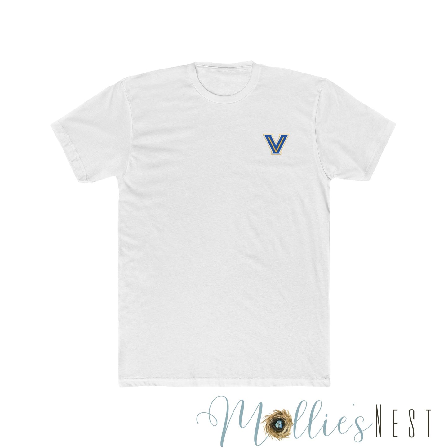Valley View Football Unisex Cotton Crew Tee, Sports Tee, School Spirit Shirt, Game Day Apparel, Football Fan Wear