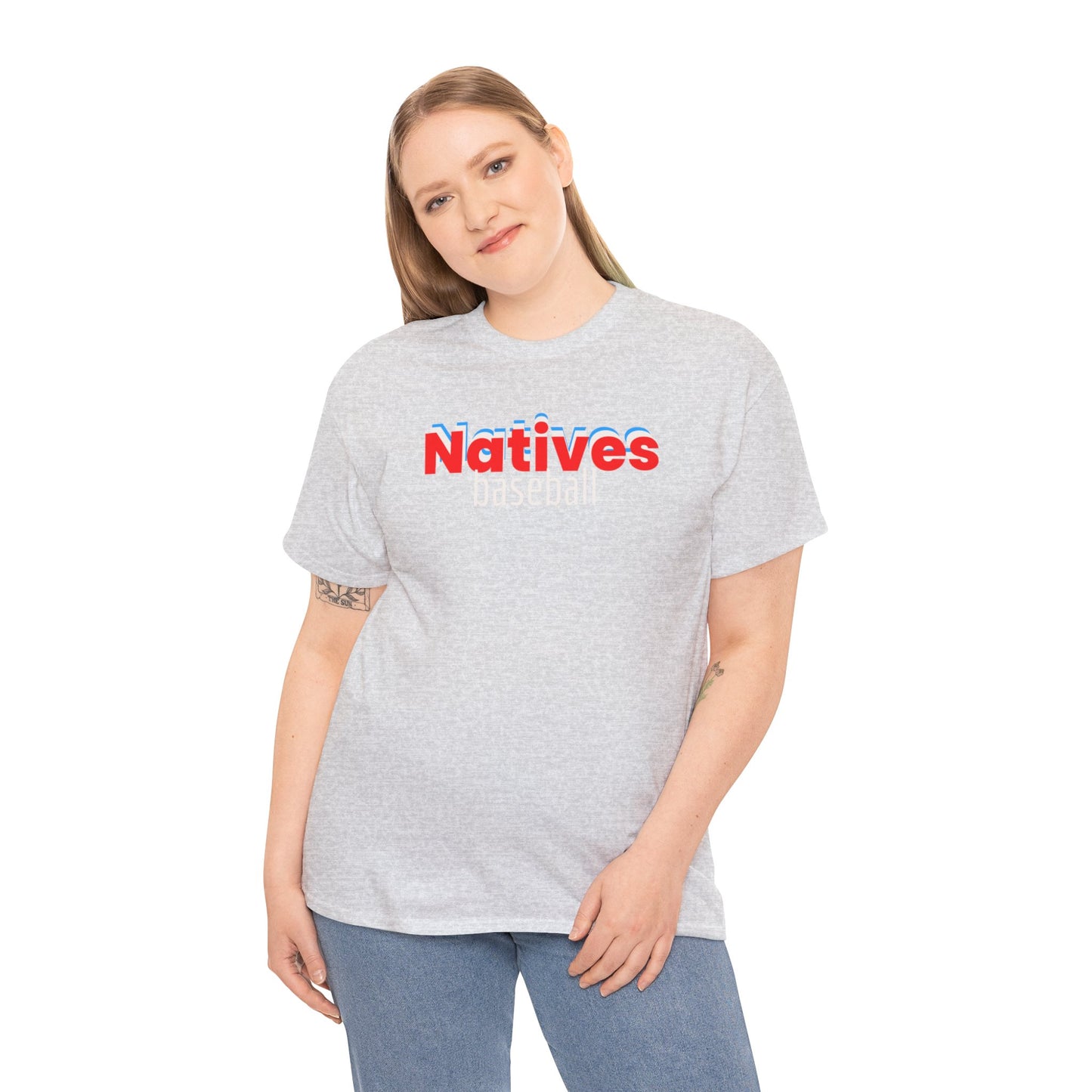 Natives. Unisex Heavy Cotton Tee