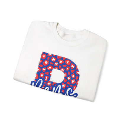 Paragould Rams "P" Leopard  Crewneck Sweatshirt