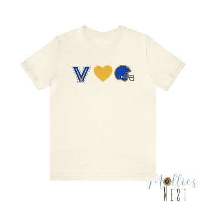 Blazers Football Jersey Short Sleeve Tee