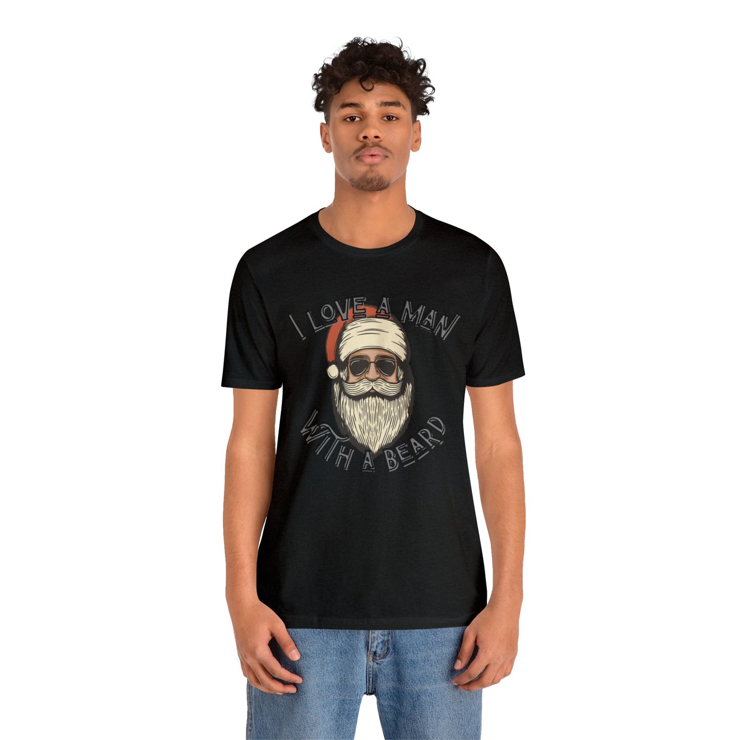 Santa Beard Unisex Jersey Short Sleeve Tee