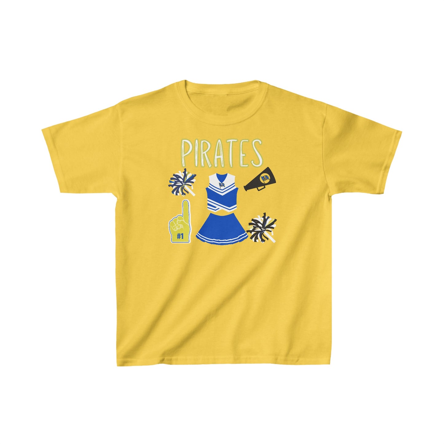 Pirates. Kids Heavy Cotton™ Tee