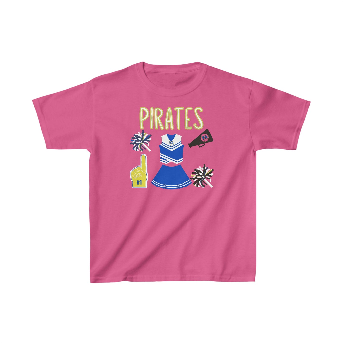 Pirates. Kids Heavy Cotton™ Tee