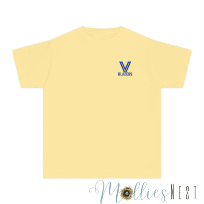 Youth Sports Tee, Valley View Blazers T-Shirt, "Where Legends Are Made"
