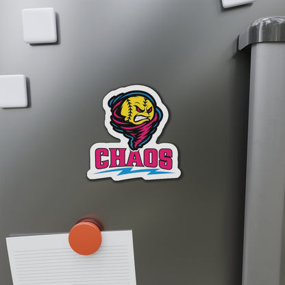 Chaos Softball Logo Magnet — Die-Cut Magnet