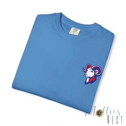 Paragould Rams Gameday Football T-Shirt — Arkansas Helment