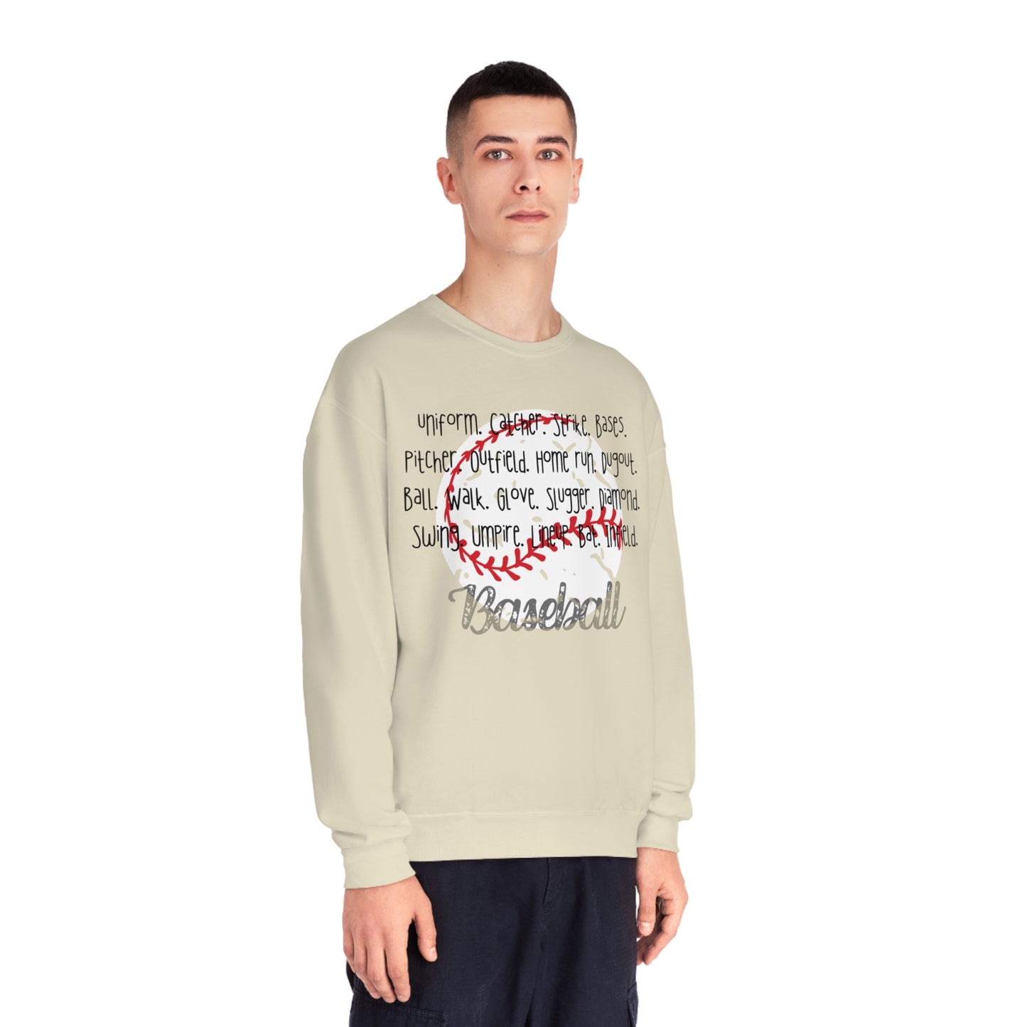 Baseball NuBlend® Crewneck Sweatshirt