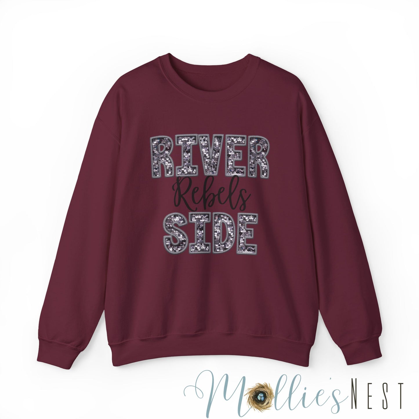 Unisex Heavy Blend™ Crewneck Sweatshirt. Riverside Rebels