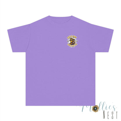 Youth — Yellow Jackets Mascot 2026 School Spirit Shirt. Comfort Colors