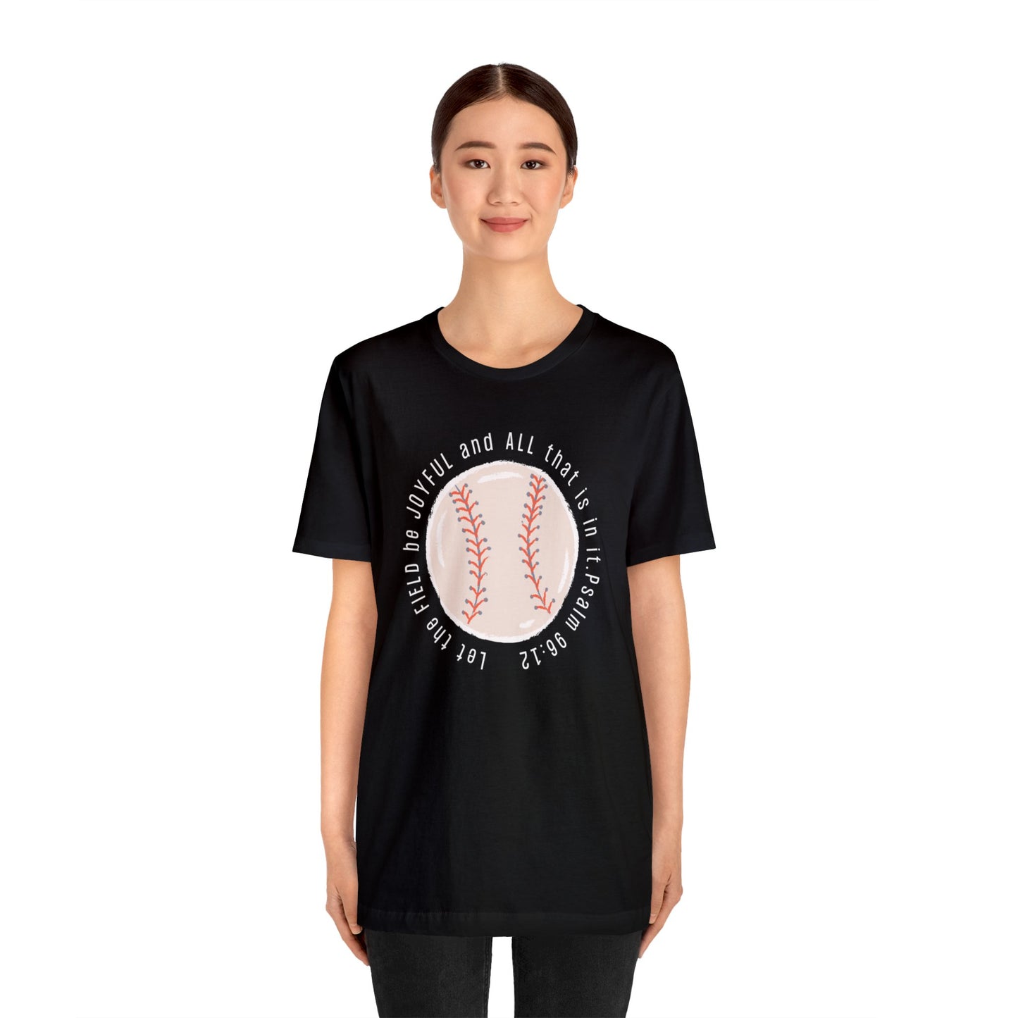 Joyful Baseball Unisex Jersey Short Sleeve Tee