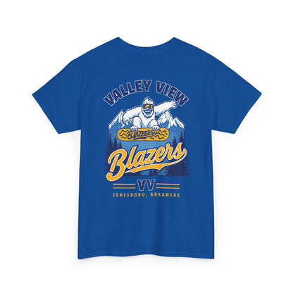 Valley View Blazers T‑Shirt — Mountain Yeti. MANNLY BRAND 2026