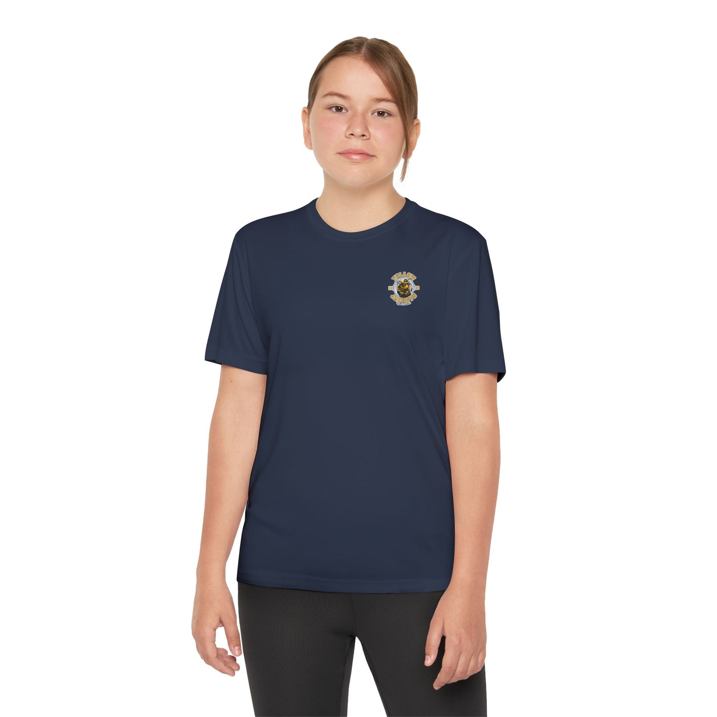 Yellow Jackets DRIFIT Youth Tee — Wynne Graphic Youth T-Shirt