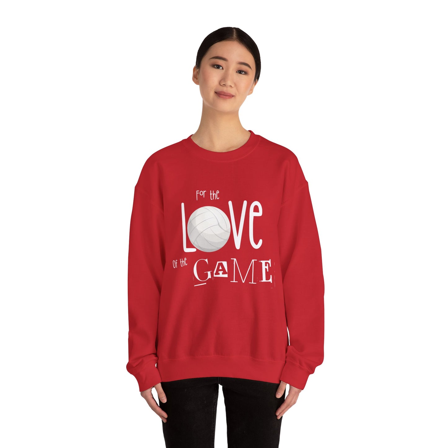 Love of the game Volleyball Heavy Blend™ Crewneck Sweatshirt