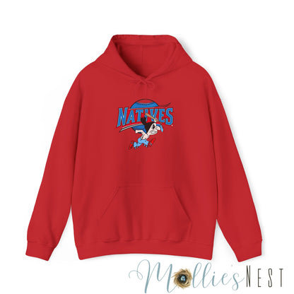 Natives Graphic Hoodie - Cozy Unisex Heavy Blend Sweatshirt