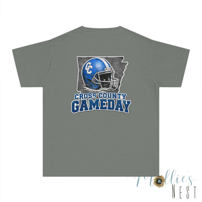 Youth Cross County Gameday Football Helmet Graphic