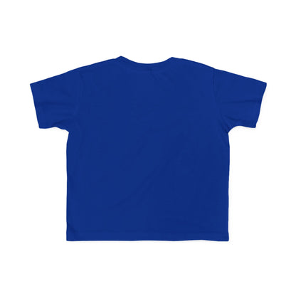 Toddler BLAZERS Retro Logo T‑Shirt — Valley View (Vintage Blue & Gold)