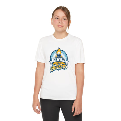 Youth Competitor Tee — 'The View' Blazers Logo Shirt