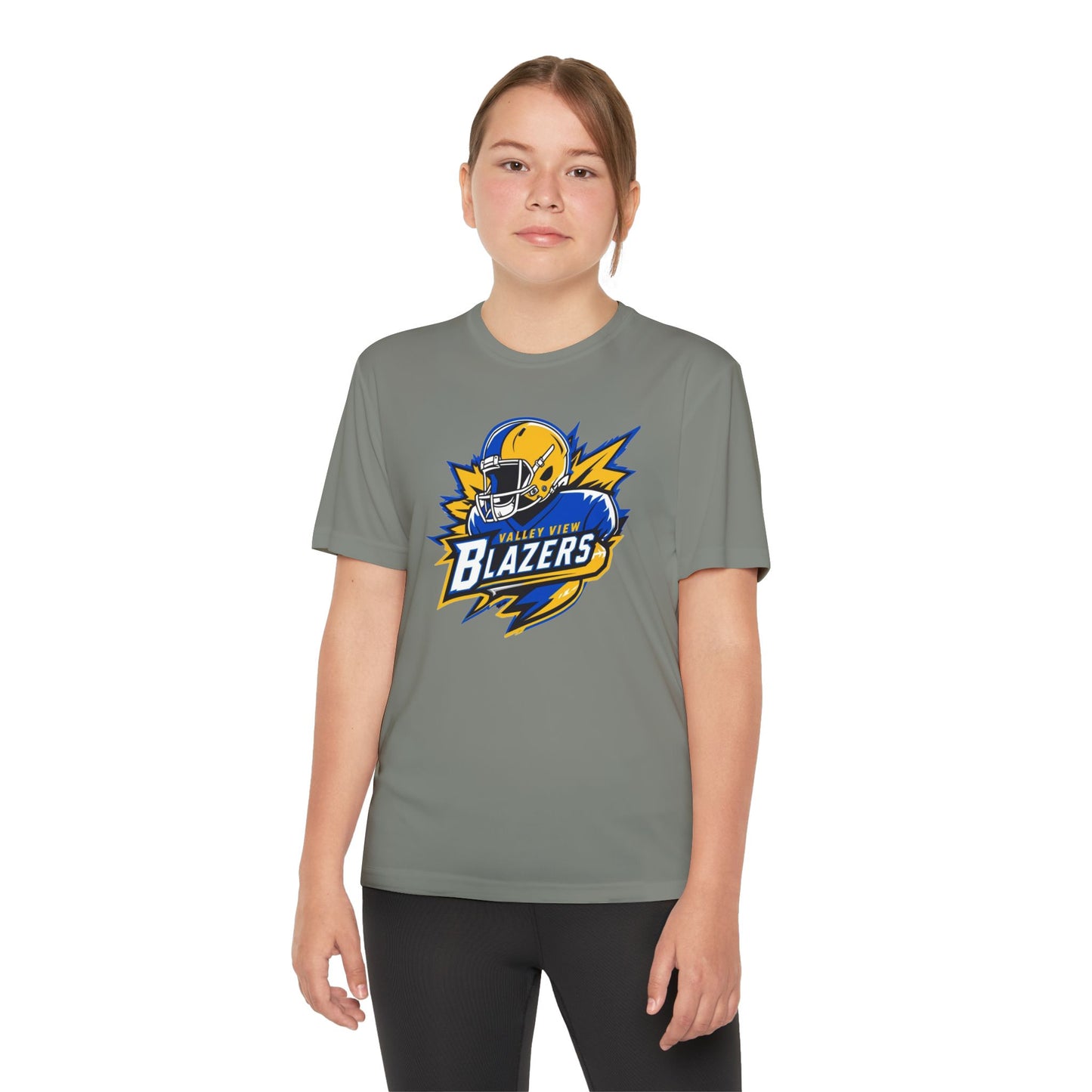 Youth DRIFIT Tee with Blazers Design, Kids Football Shirt - Multiple colors available