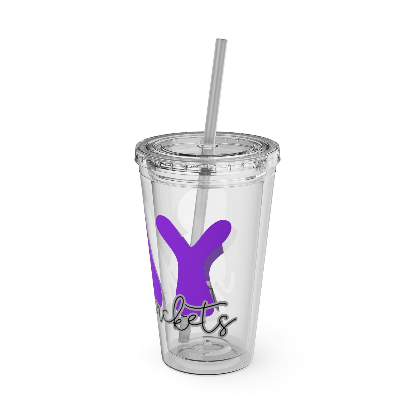 Bay. Sunsplash Tumbler with Straw, 16oz