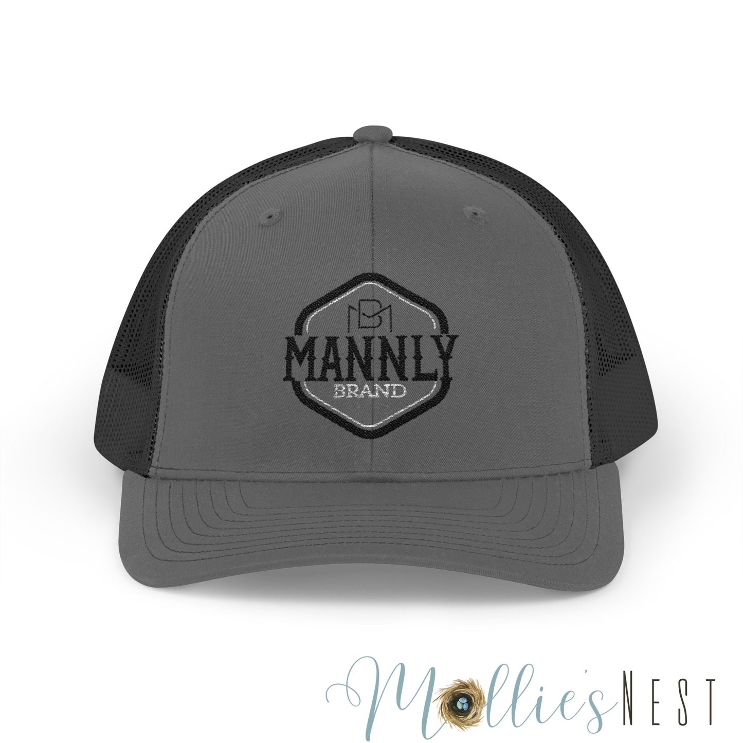 Snapback Trucker Cap. MANNLY BRAND