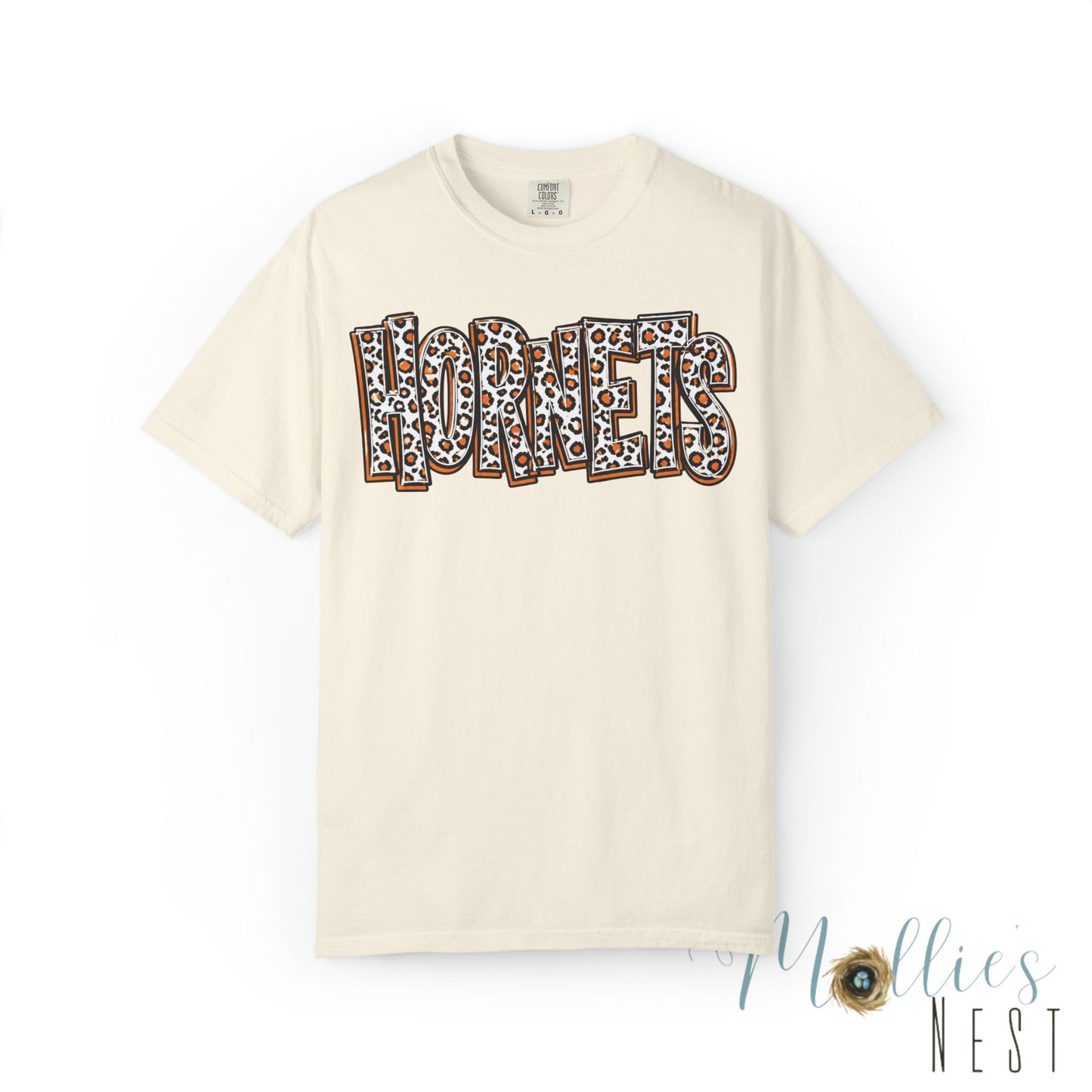 Harrisburg Hornets Leopard Print Graphic T-Shirt — Adult