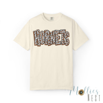 Harrisburg Hornets Leopard Print Graphic T-Shirt — Adult