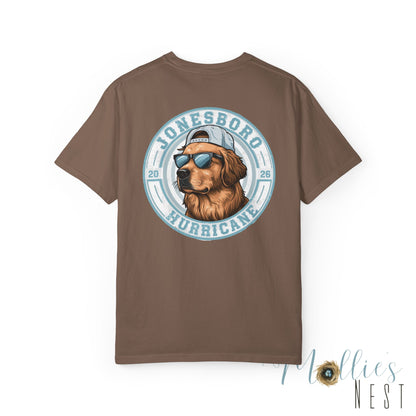 T-Shirt — Jonesboro Hurricane Golden Retriever Logo Tee