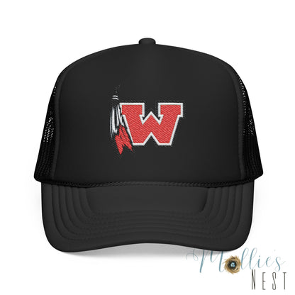 Westside "W"  Embroidered Foam Hat (Multiple Colors)