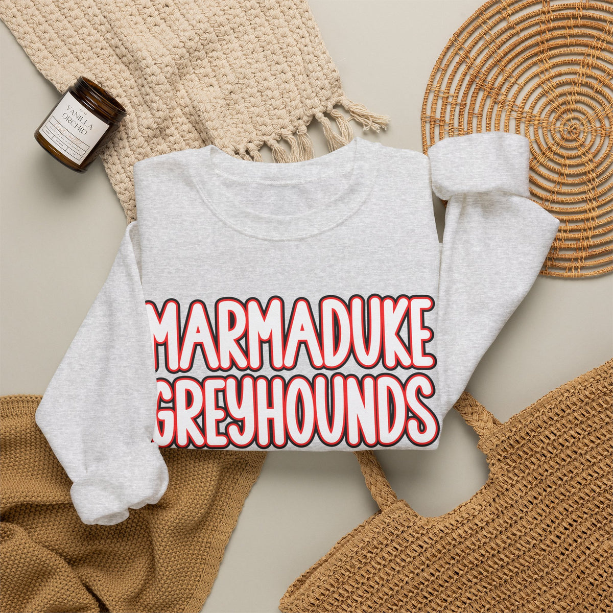 Adult Marmaduke Greyhounds Crewneck Sweatshirt