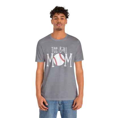 Tee Ball Mom Short Sleeve Shirt