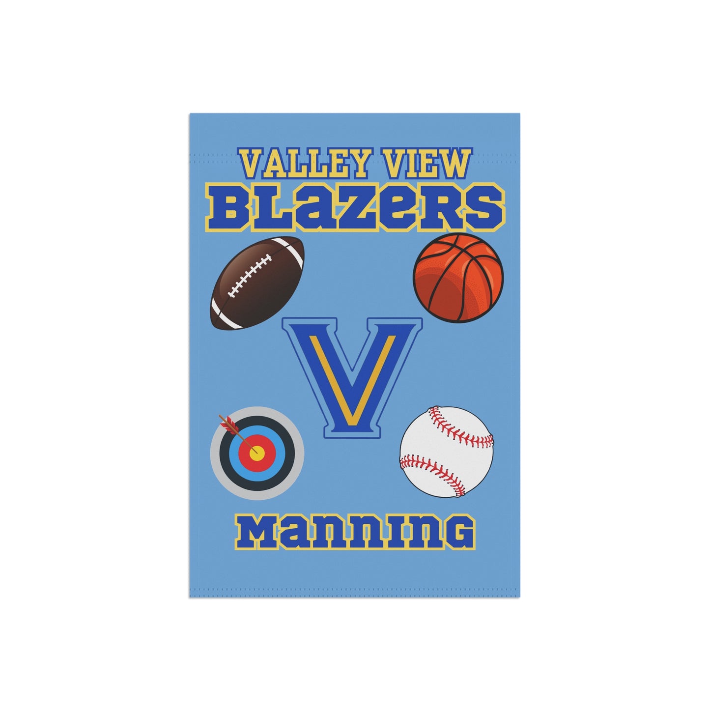 Manning. Sports Garden & House Banner